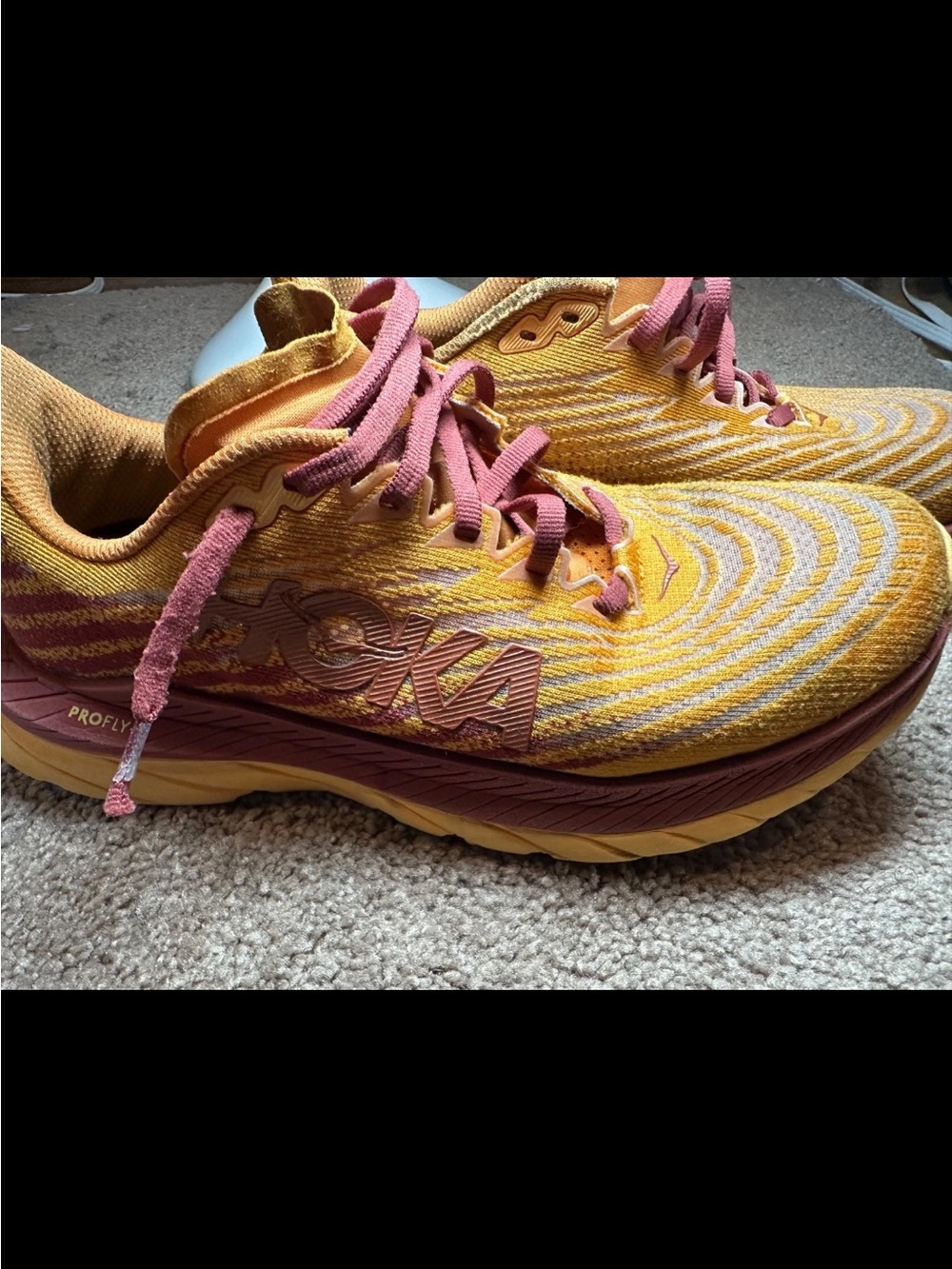 Size 6.5 - Hoka One One HOKA Mach 5 Amber Haze men